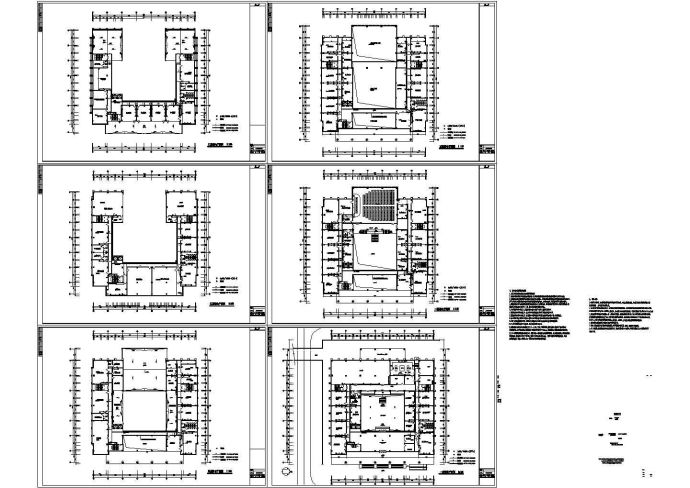 某小区住宅建筑综合布线电气CAD全套图纸_图1