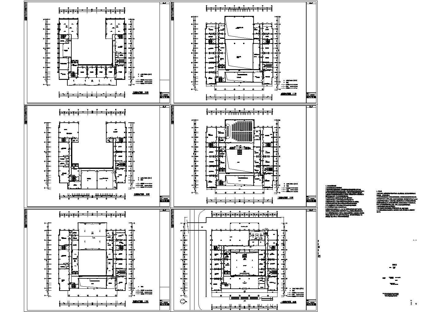 某小区住宅建筑综合布线电气CAD全套图纸