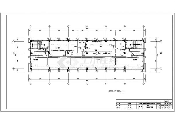 天津市某单位宿舍电气CAD构造完整节点设计图纸-图一