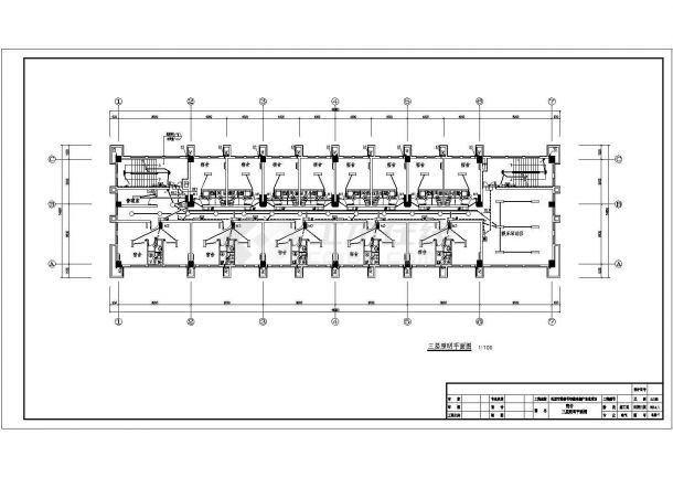 天津市某单位宿舍电气CAD构造完整节点设计图纸-图二