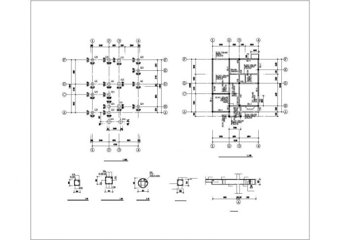 某现代经典精品休闲别墅建筑方案设计施工CAD图纸（含效果图）_图1