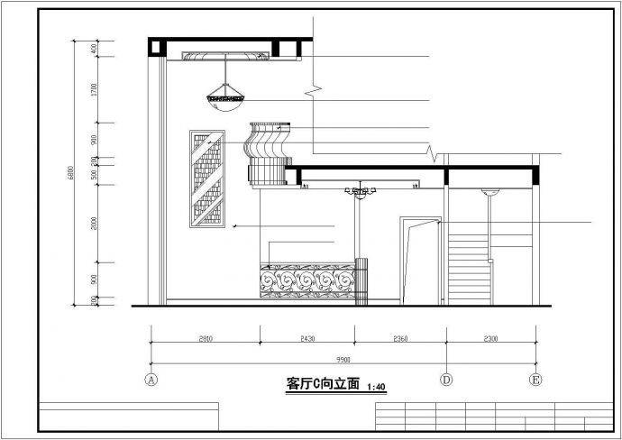 某现代风格精装商住小别墅建筑全套方案设计施工CAD图纸_图1