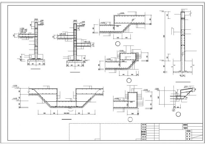 办公楼设计_某商业高层办公楼剪力墙结构设计cad施工图纸_图1