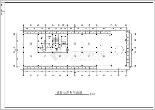 某六层综合酒店电气CAD图纸（含地下一层）-图二