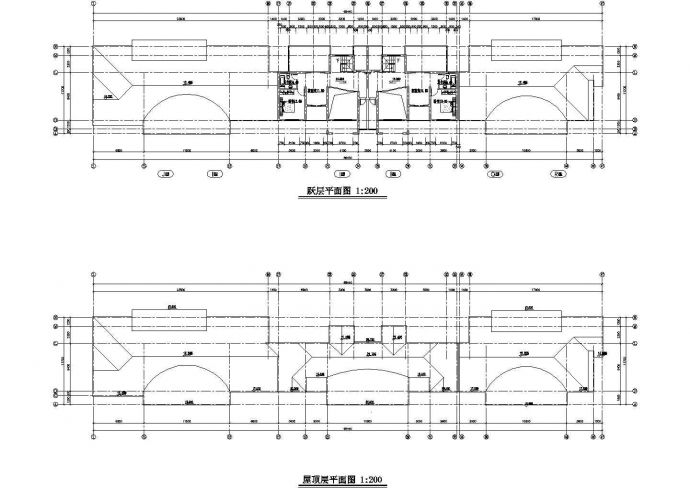 某地区经典独栋商业精装别墅建筑方案设计施工CAD图纸_图1