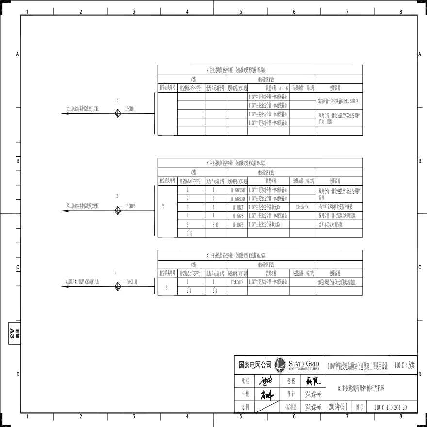 110-C-4-D0204-20 1号主变压器进控制柜光配图.pdf-图一