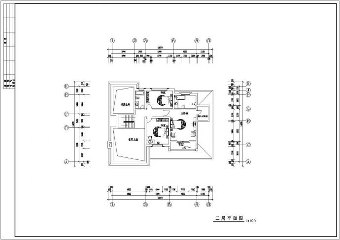 某地区商业楼盘经典独栋小别墅建筑方案设计施工CAD图纸_图1