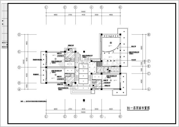 某市郊楼盘现代精选独栋别墅建筑全套方案设计施工CAD图纸-图二