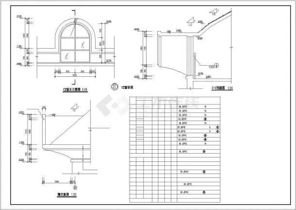某商业楼盘现代多层精装别墅建筑方案设计施工CAD图纸-图一