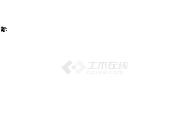 [黑龙江]一类大型综合商住楼全套电气cad施工图纸249张人防-图二