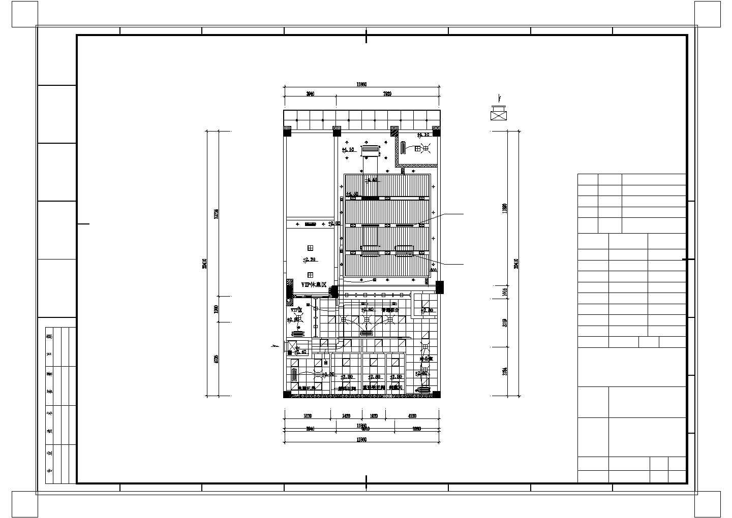 办公楼设计_[江西]商业办公楼多联机空调系统设计cad图纸