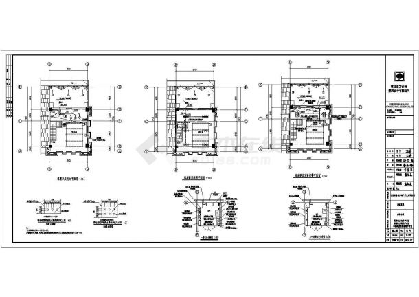 某多层框架结构大型商业大厦配电设计cad全套电气施工图（含设计说明，含弱电设计，含消防设计）-图一