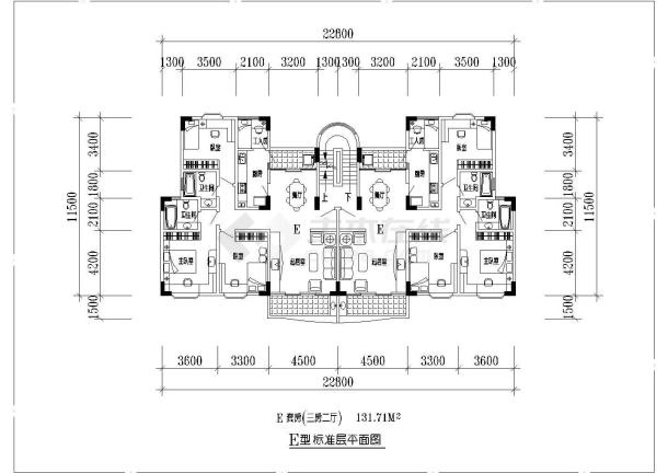 多套户型结构参考图-图一