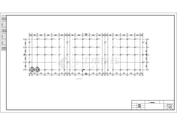 某地区五层框架结构住宅楼建筑+结构CAD设计图纸（1层6户）-图二