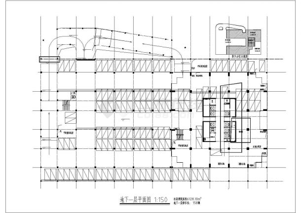 [江西]某artdeco风格高层办公楼建筑全套施工设计图（含人防节能）-图二