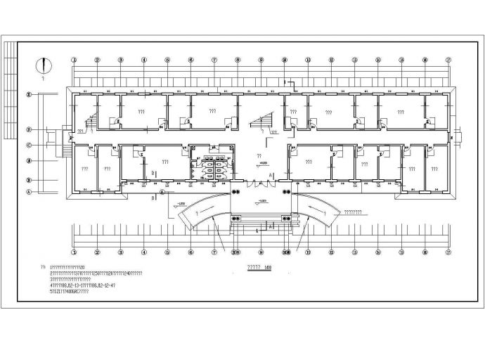 [临城镇]某四层计划生育综合服务站建筑扩初图(含设计说明)_图1