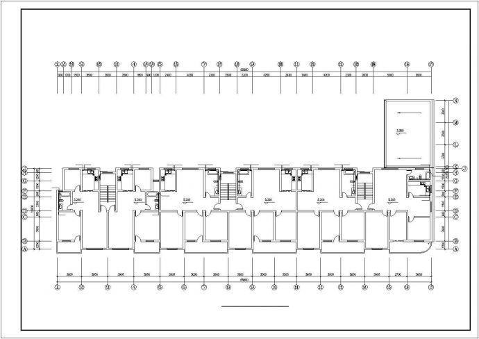 六层某住户住宅楼水电施全套设计图_图1