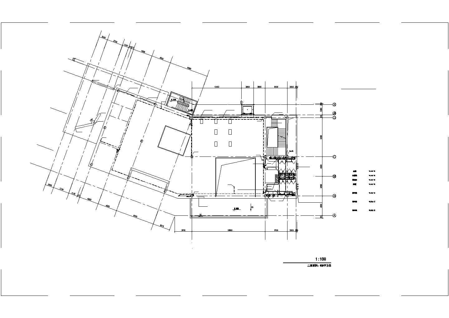 长沙市某新建楼盘3层售楼处全套给排水系统设计CAD图纸