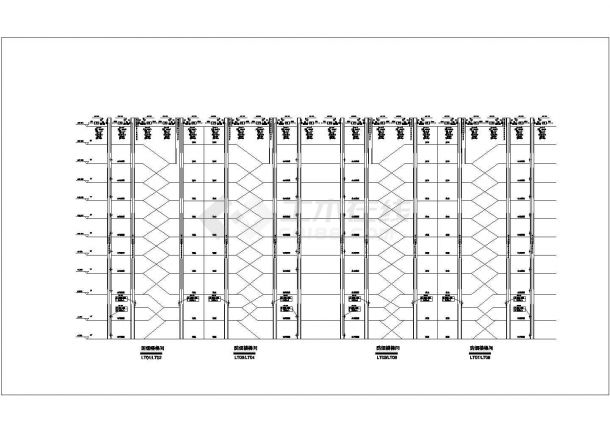 办公楼设计_【上海】某8层框架结构办公楼空调通风设计cad全套施工图(含设计说明)-图二