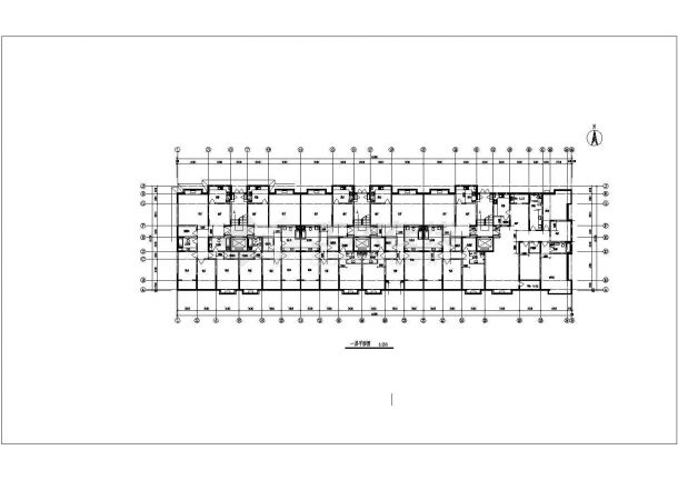 9层阁楼3单元每单元2户住宅楼全套建筑设计cad图(含标准层平面图)-图二