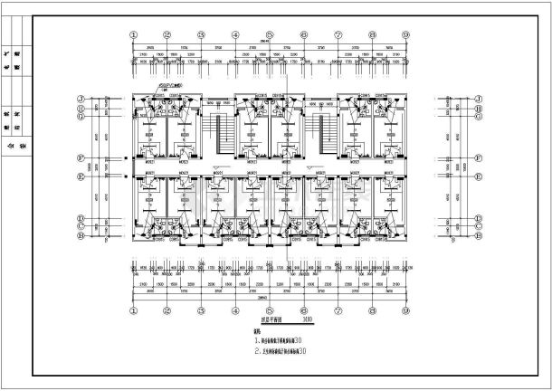 小高层宿舍楼强弱电系统CAD参考图-图一