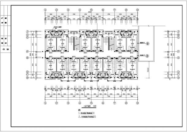 小高层宿舍楼强弱电系统CAD参考图-图二