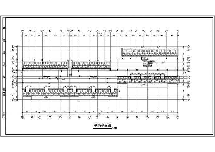 阜阳市某小区3500平米6层框架结构住宅楼全套建筑设计CAD图纸_图1