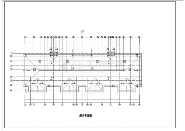 某市大型酒店式公寓设计图纸-图一