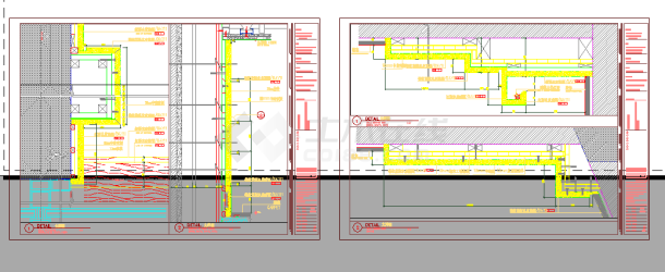 某星级酒店改扩建工程设计cad详细节点深化图（甲级院设计， 18个图）-图二