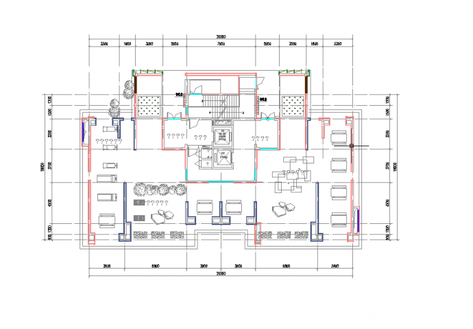 某地区住宅施工控制图纸CAD_图1