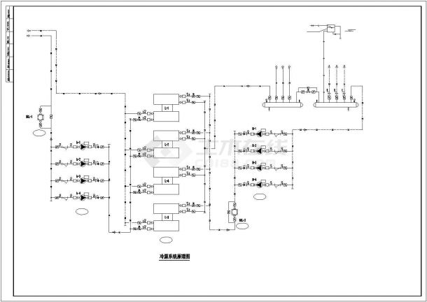 多层大型商业楼空调通风及防排烟系统改造设计施工CAD图（含机房设计）-图一
