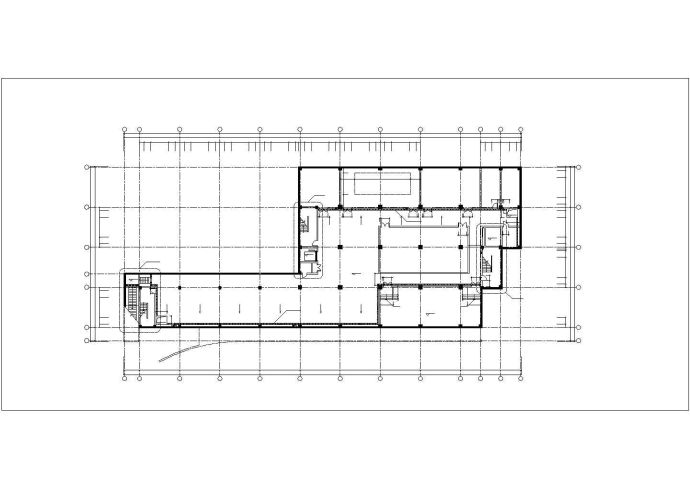 医院影像公共楼建筑设计平面CAD图_图1