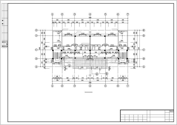 某南方度假山庄别墅区花园别墅建筑设计方案施工CAD图纸-图二