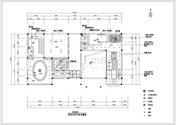 某度假山庄别墅区海景别墅建筑设计方案施工CAD图纸-图一