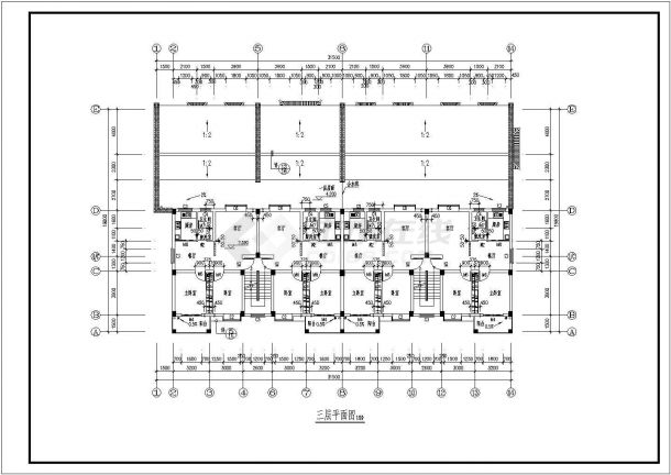 苏州某四层古建筑民居建筑施工全套设计cad图-图二