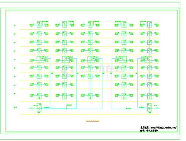 长80米 宽14.8米 -2+9层钢剪结构住宅电施CAD图纸（含电气说明）-图一