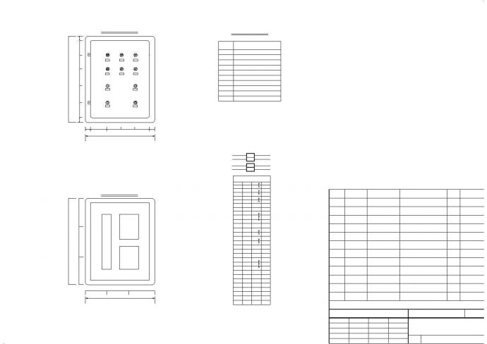 变电所设计施工CAD成套平面布置图纸_图1