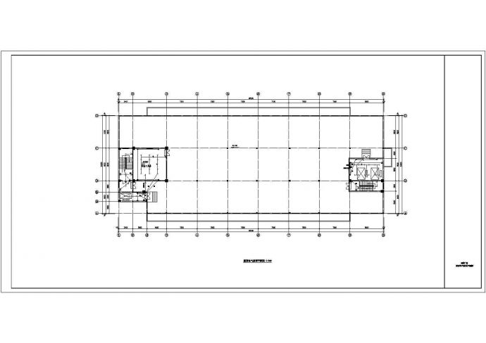 标准6层工业厂房强电施工设计图_图1