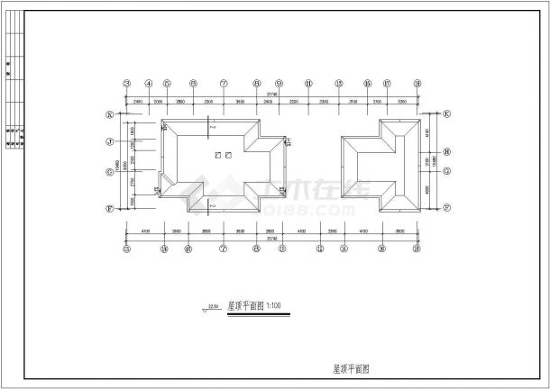 某省大型江南住宅设计CAD参考图纸-图一