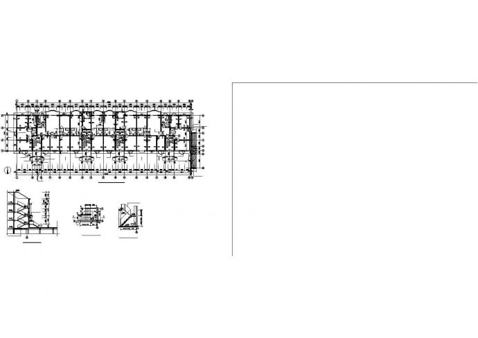 徐州金海里小区6+阁楼层砖混住宅楼全套平面设计CAD设计图（2套方案）_图1
