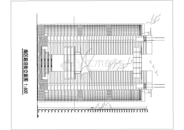 西南地区某31层剪力墙结构商业办公楼全套平立剖面设计CAD图纸-图一