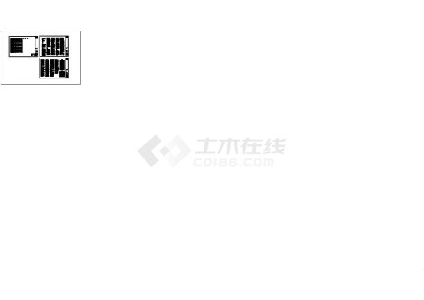北京市某金融中心弱电专业图纸设计说明cad-图一