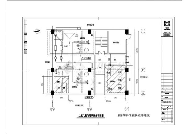 污水处理站系统cad图纸设计-图一