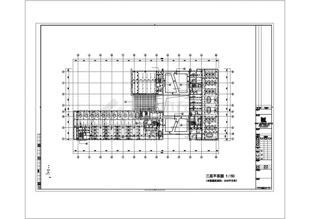 办公楼设计_上海城投自用办公楼给排水系统工程cad施工图-图二