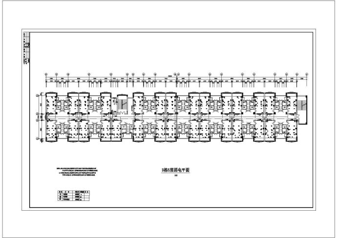 某学生宿舍综合布线cad图纸设计_图1