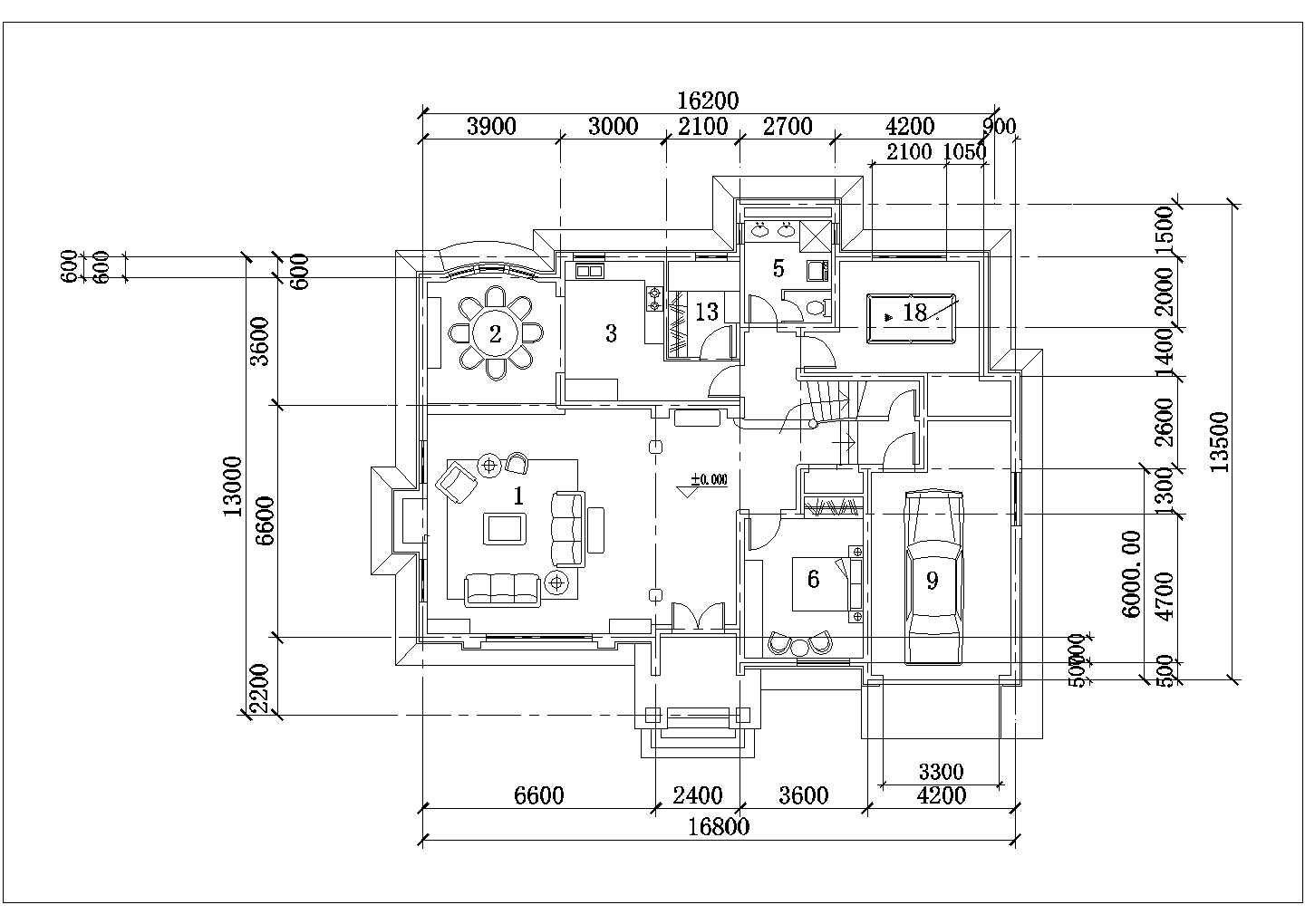某度假区现代私人多层小别墅建筑全套方案设计施工CAD图纸