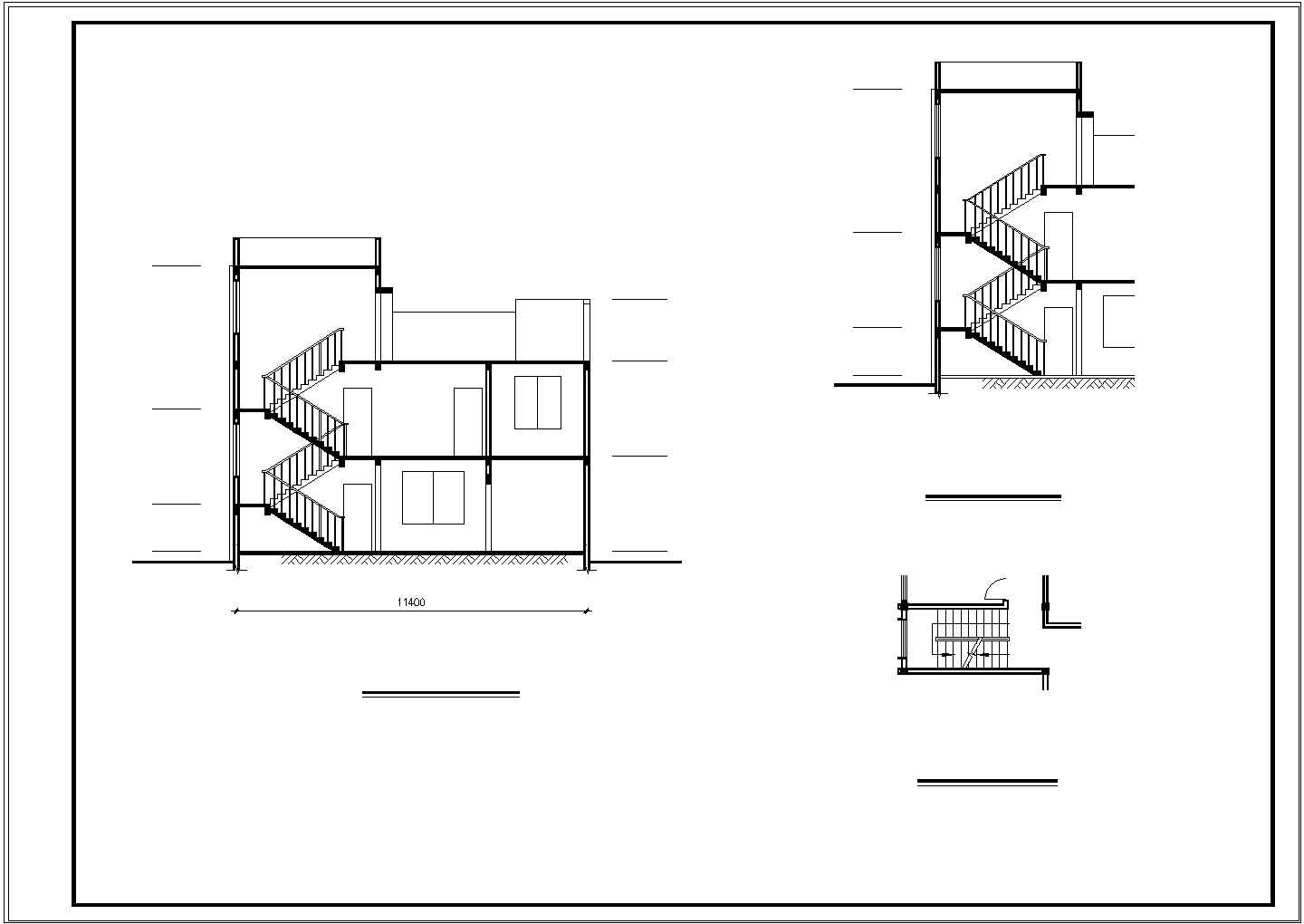 砖混结构住宅楼建筑结构设计施工图