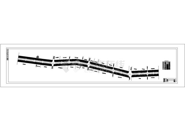 109线道路绿化景观设计-图一