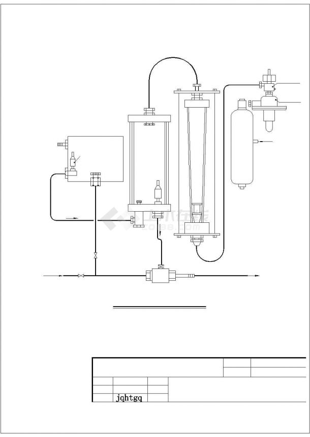 予加氯设备及加氯点设计详图cad-图二