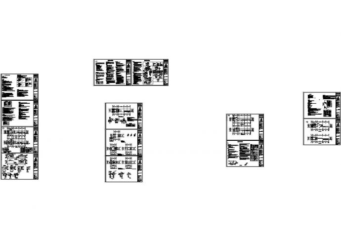 【浙江】某企业门卫和大门设计cad全套建筑施工图纸（含设计说明，含结构设计，含给排水设计，含电气设计）_图1